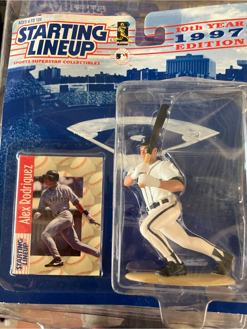 1997 Kenner stating line up Alex Rodriguez , third year mariners